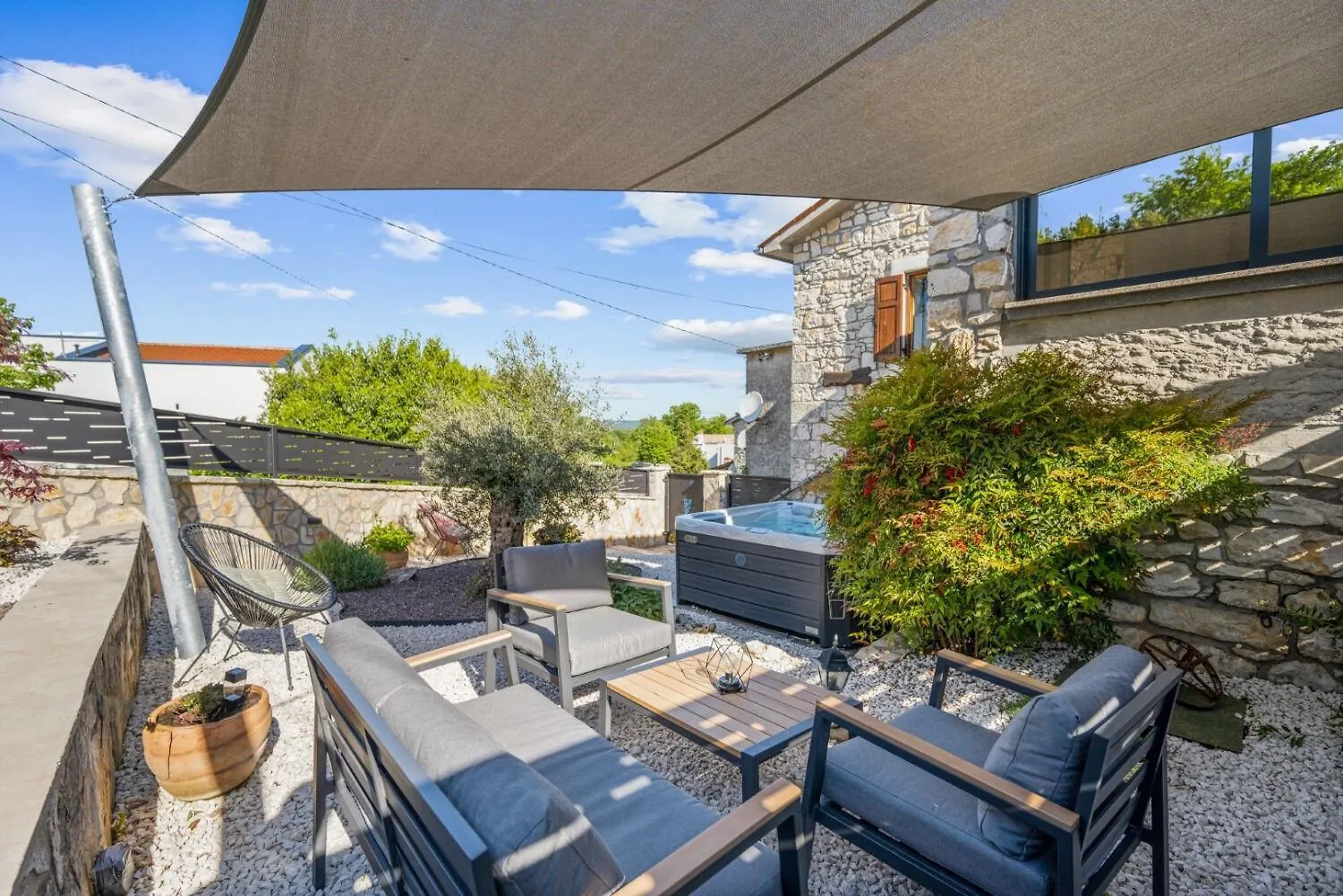 Holiday Home Bruna - Rustic Stone House Krsan